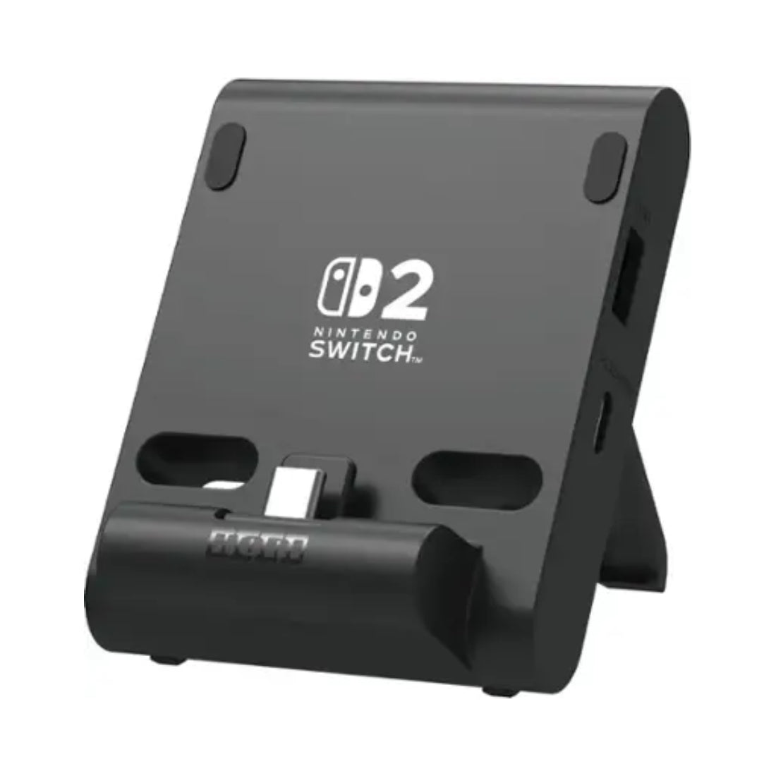 Hori Nintendo Switch 2 Dual USB Playstand - Black - اكسسوارات Hori Nintendo Switch 2 Dual USB Playstand - Black - اكسسوارات