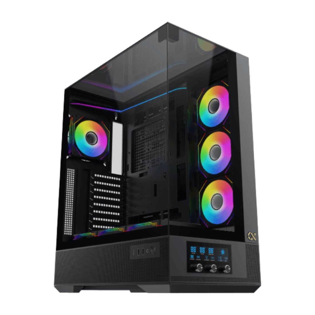 Xigmatek Vision Pro ARGB Mid Tower Case - Black - صندوق Xigmatek Vision Pro ARGB Mid Tower Case - Black - صندوق