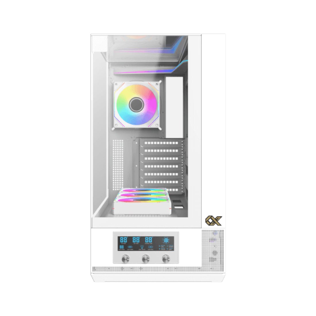 Xigmatek Vision Arctic ARGB Mid Tower Case - White - صندوق Xigmatek Vision Arctic ARGB Mid Tower Case - White - صندوق