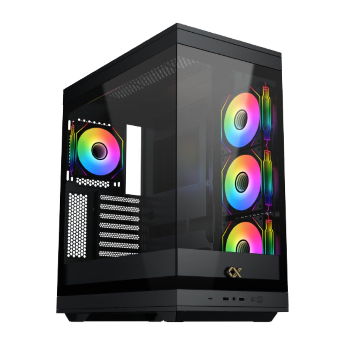 Xigmatek Meta ARGB Mid Tower Case - Black - صندوق Xigmatek Meta ARGB Mid Tower Case - Black - صندوق