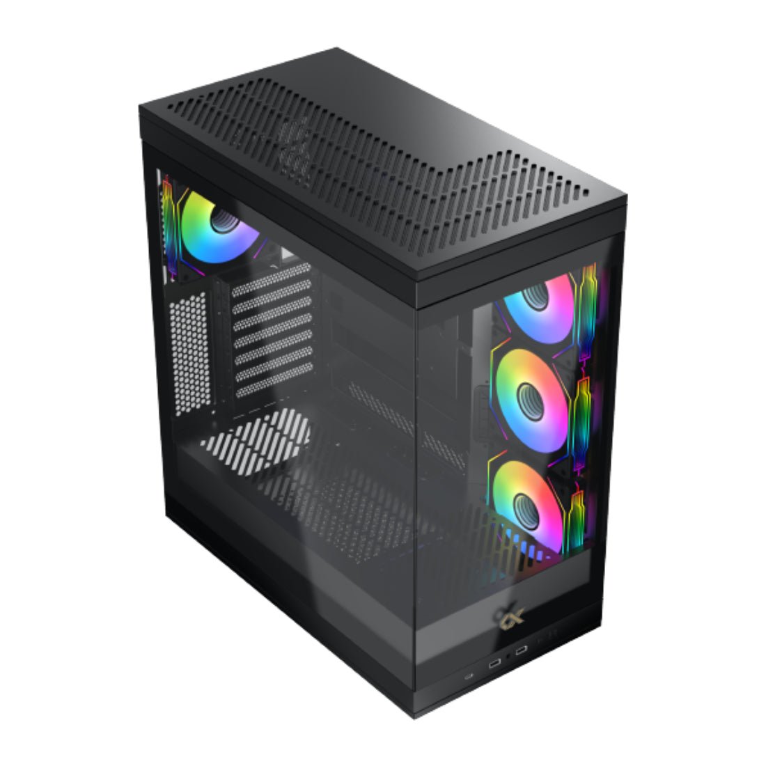 Xigmatek Meta ARGB Mid Tower Case - Black - صندوق Xigmatek Meta ARGB Mid Tower Case - Black - صندوق