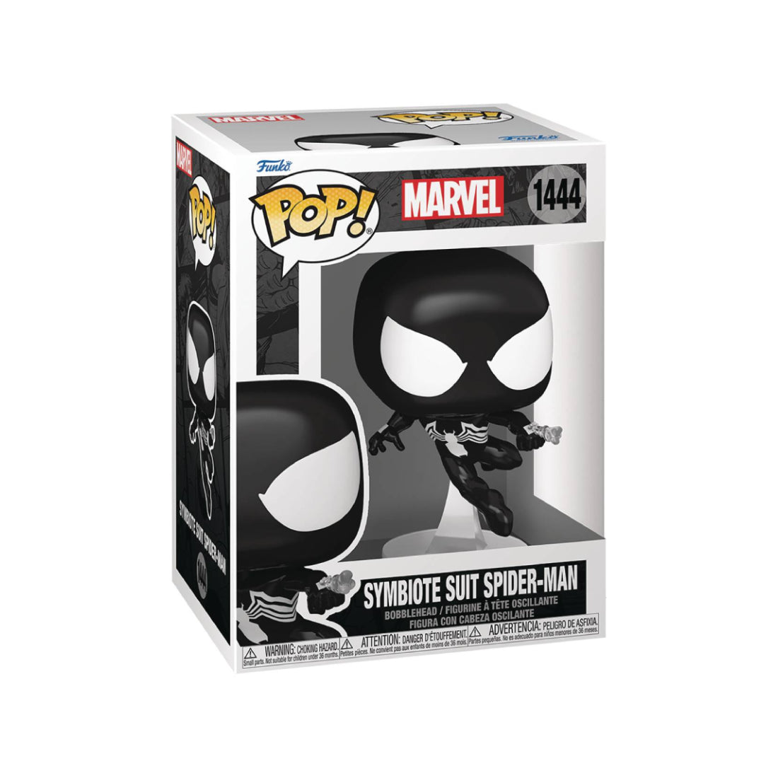 Funko Pop! Marvel: Spider-Man Comics - Symbiote Spider-Man #1444 - دمية Funko Pop! Marvel: Spider-Man Comics - Symbiote Spider-Man #1444 - دمية