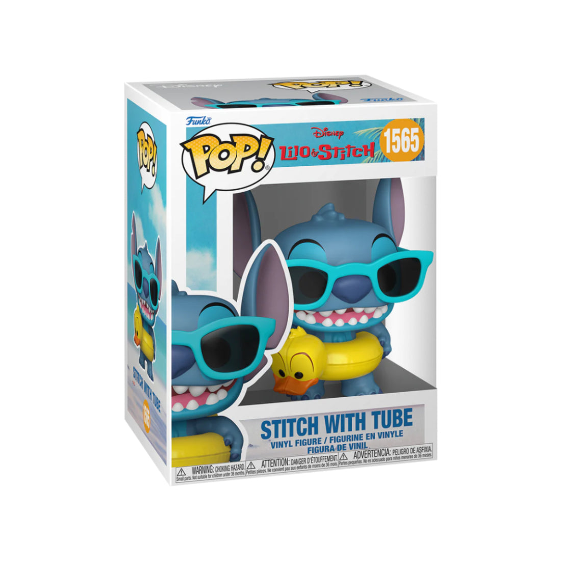 Funko Pop! Disney: Lilo and Stitch - Tuber Stitch #1565 - دمية - Store 974 Electronics WLL  | ستور٩٧٤ للالكترونيات ذ.م.م