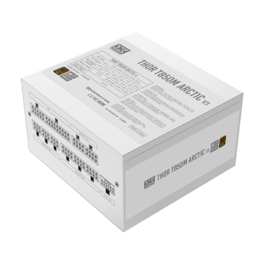 Xigmatek Thor T850M Arctic V3 850W 80Plus Bronze Fully Modular Power Supply - مزود الطاقة - Store 974 Electronics WLL | ستور٩٧٤ للالكترونيات ذ.م.م