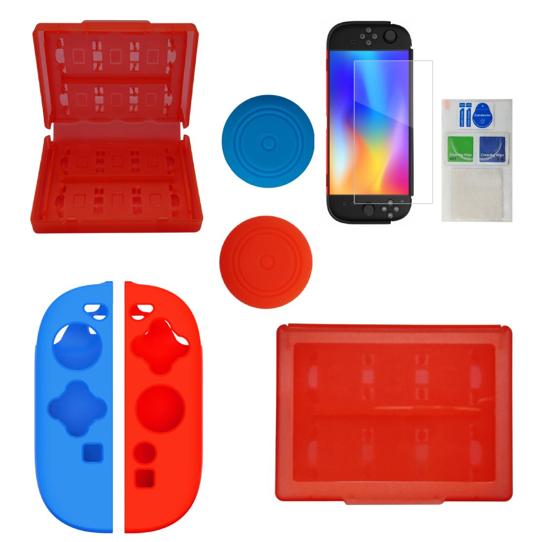 Gamertek Essential Kit For Nintendo Switch 2 Kit - 6 in 1 - اكسسوارات - Store 974 Electronics WLL | ستور٩٧٤ للالكترونيات ذ.م.م