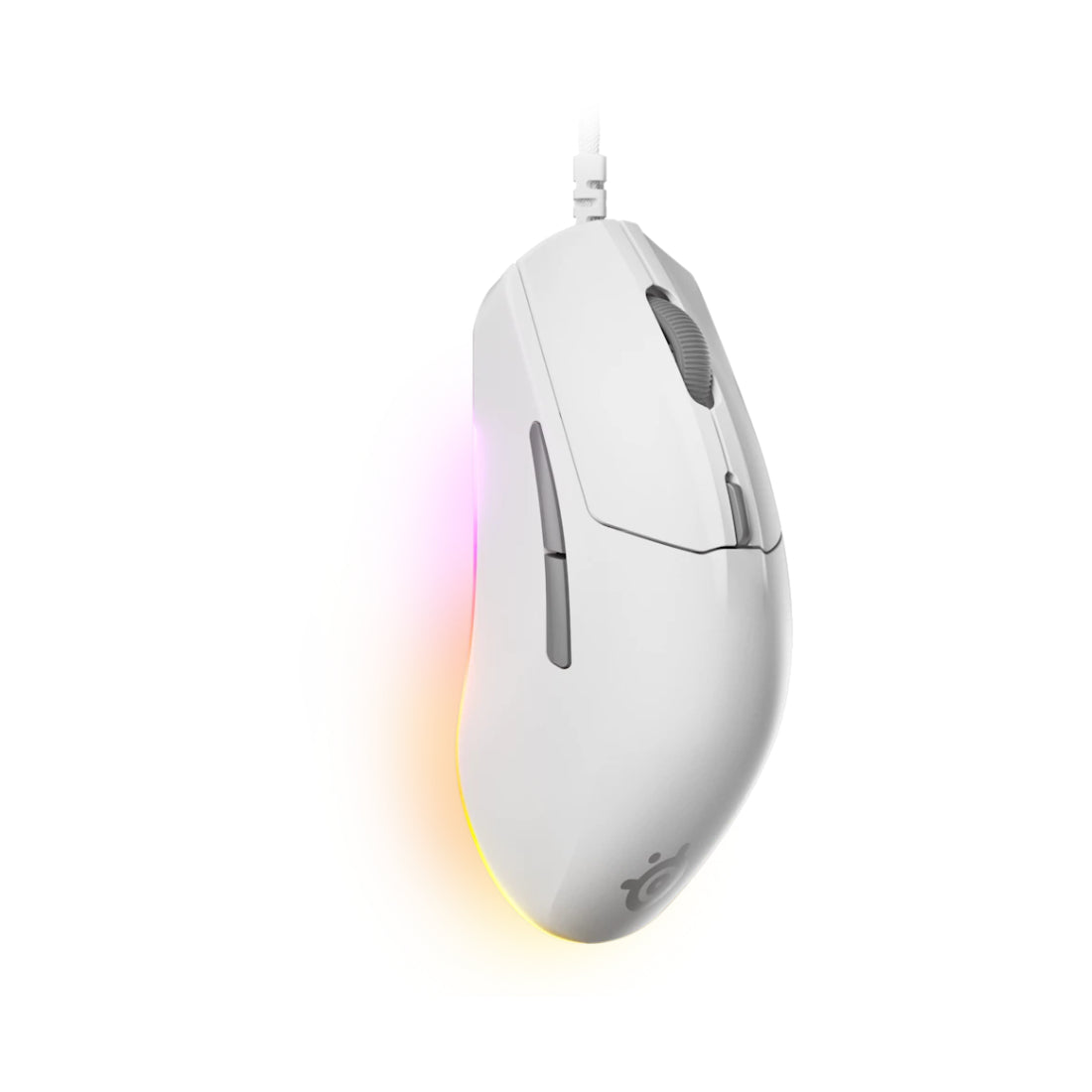 منافس الفولاذ 3 Gen 2 Mouse Gaming Mouse - White - فأrة منافس الفولاذ 3 Gen 2 Mouse Gaming Mouse - White - فأrة