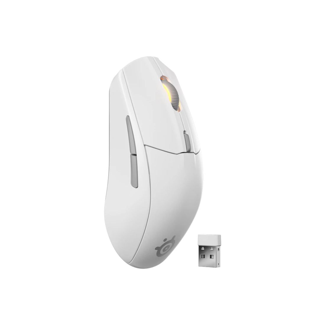 منافس الفولاذ 3 Gen 2 Mouse Wireless Gaming - White - فأrة منافس الفولاذ 3 Gen 2 Mouse Wireless Gaming - White - فأrة