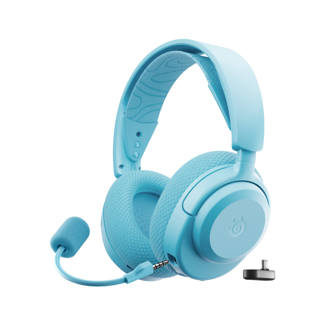 Steelseries Arctis Nova 3P Wireless Gaming Headset - Aqua - سماعة Steelseries Arctis Nova 3P Wireless Gaming Headset - Aqua - سماعة