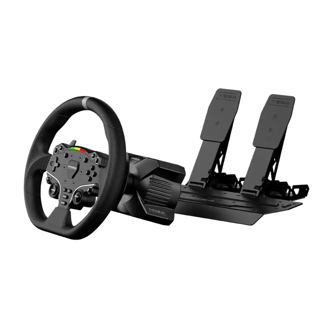 Moza R3 Racing Wheel and Pedals for PC - محاكي - Store 974 Electronics WLL  | ستور٩٧٤ للالكترونيات ذ.م.م