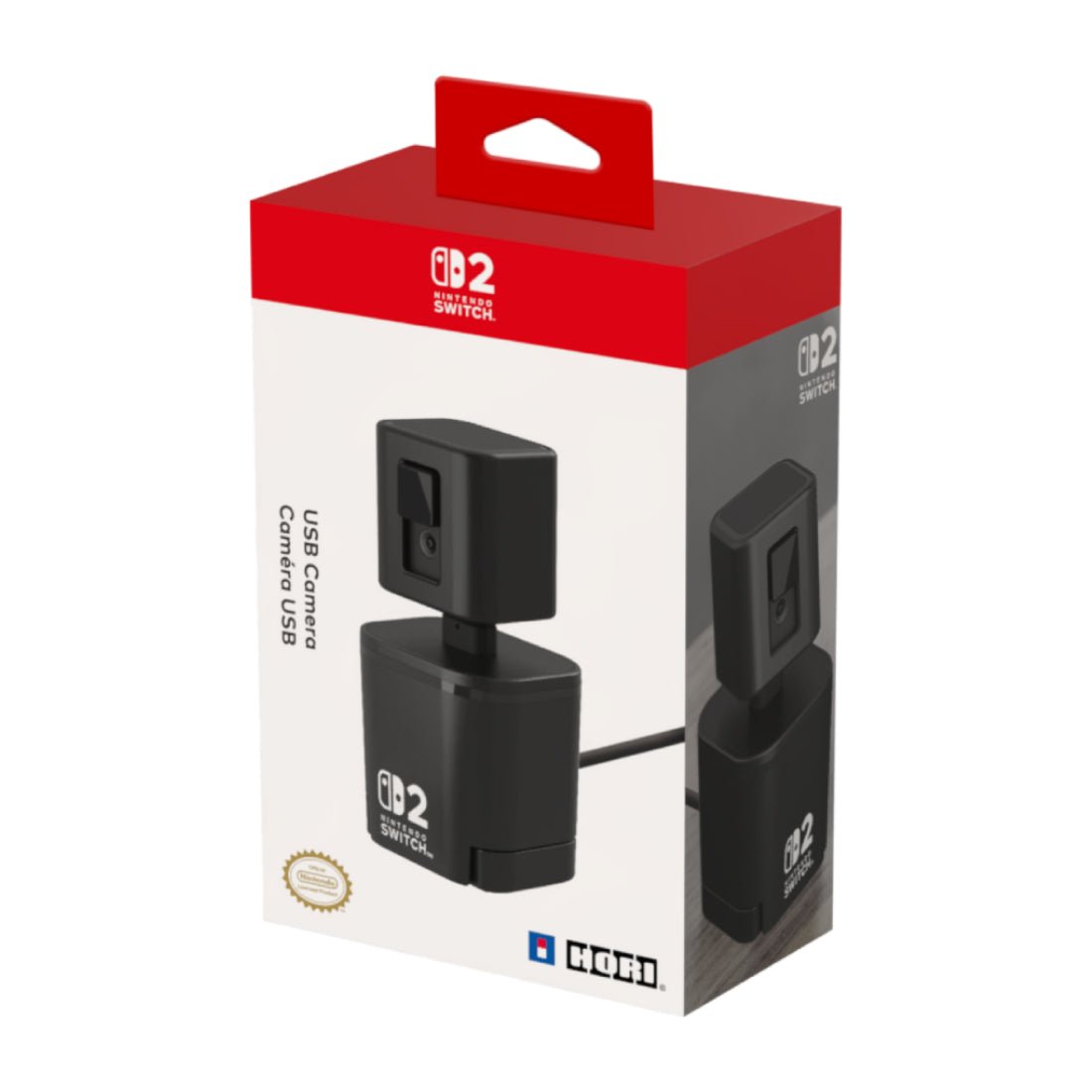 Hori Nintendo Switch 2 USB Camera - Black - كاميرا - Store974 Electronics WLL | ستور٩٧٤ للالكترونيات ذ.م.م