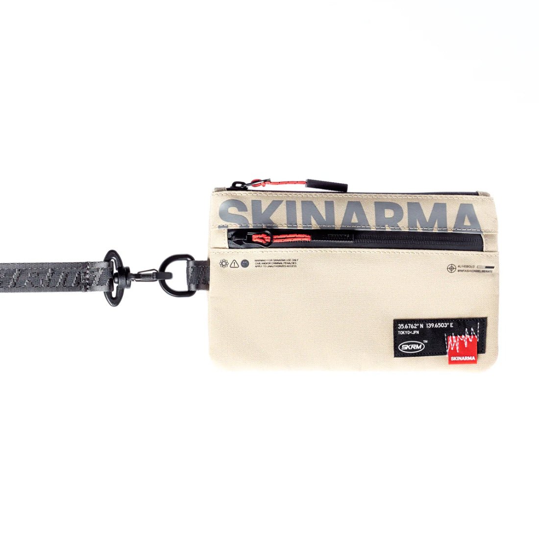 Skinarma Fardel Clutch Bag - Ivory - حقيبة - Store974 Electronics WLL | ستور٩٧٤ للالكترونيات ذ.م.م