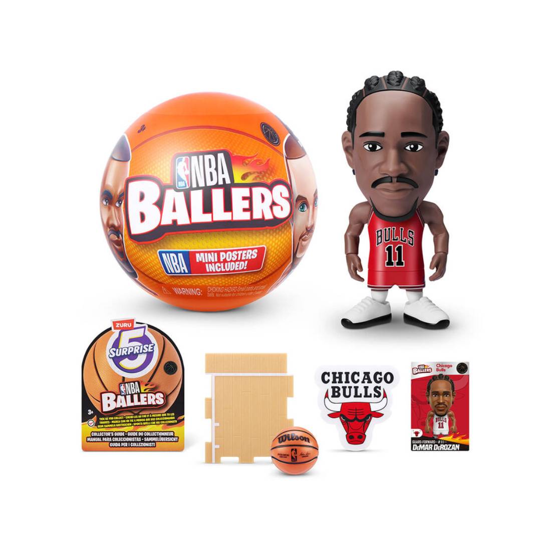 Zuru '5 Surprise' Mini Brands NBA Mystery Capsule Mini Figures- Series 1 - لعبة - Store 974 Electronics WLL  | ستور٩٧٤ للالكترونيات ذ.م.م