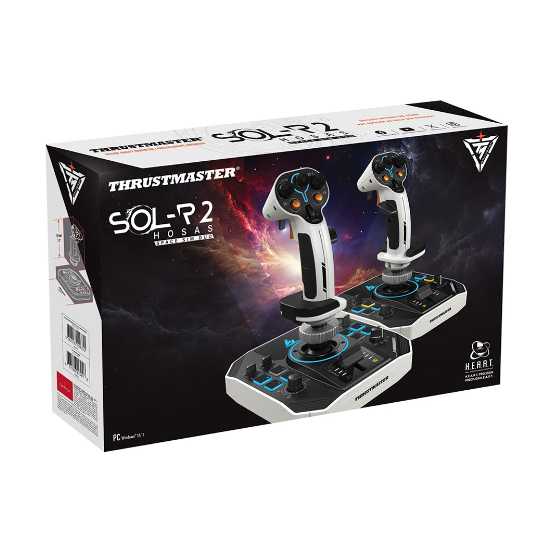 Thrustmaster Sol-R 2 HOSAS Space Sim Duo Flightstick - محاكي طيران Thrustmaster Sol-R 2 HOSAS Space Sim Duo Flightstick - محاكي طيران