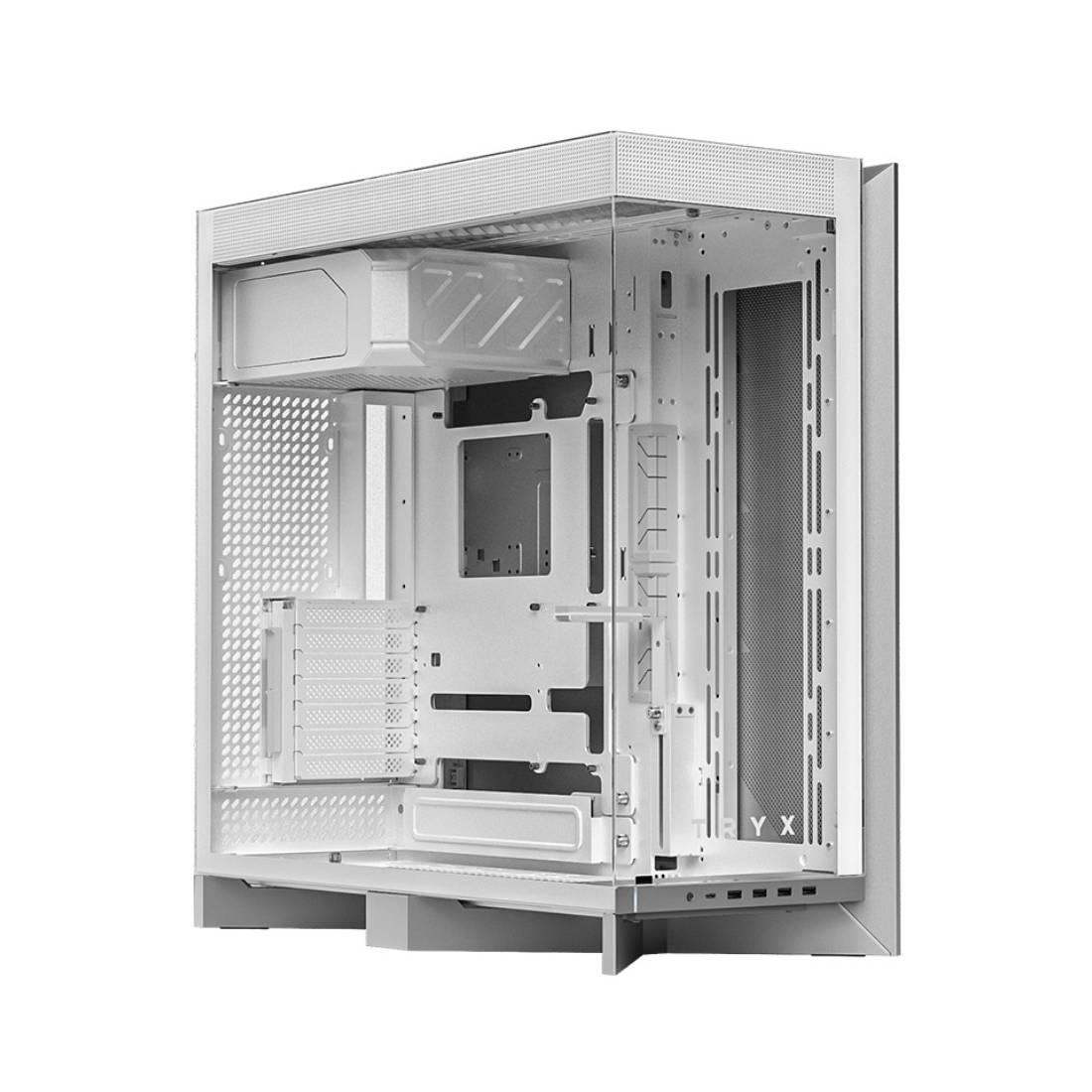 TryX Luca L70 Mid-tower E-ATX PC Case - White - صندوق TryX Luca L70 Mid-tower E-ATX PC Case - White - صندوق