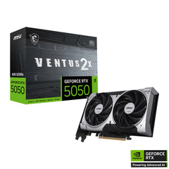 MSI GeForce RTX™ 5050 8G VENTUS 2X OC Graphics Card - كرت الشاشة