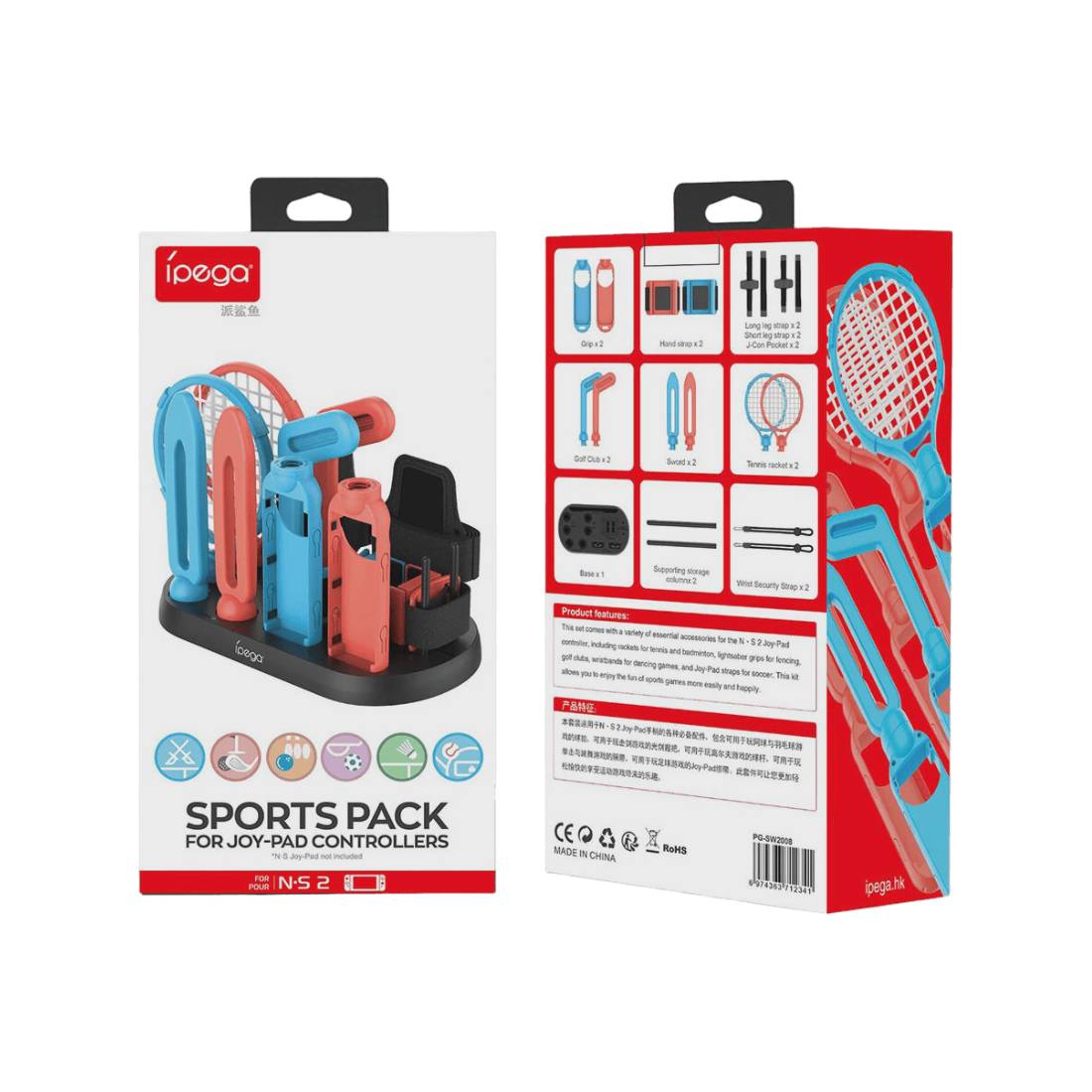 Nintendo Switch / Switch 2 Joy-Cons All in One Sport Packs - اكسسوارات Nintendo Switch / Switch 2 Joy-Cons All in One Sport Packs - اكسسوارات