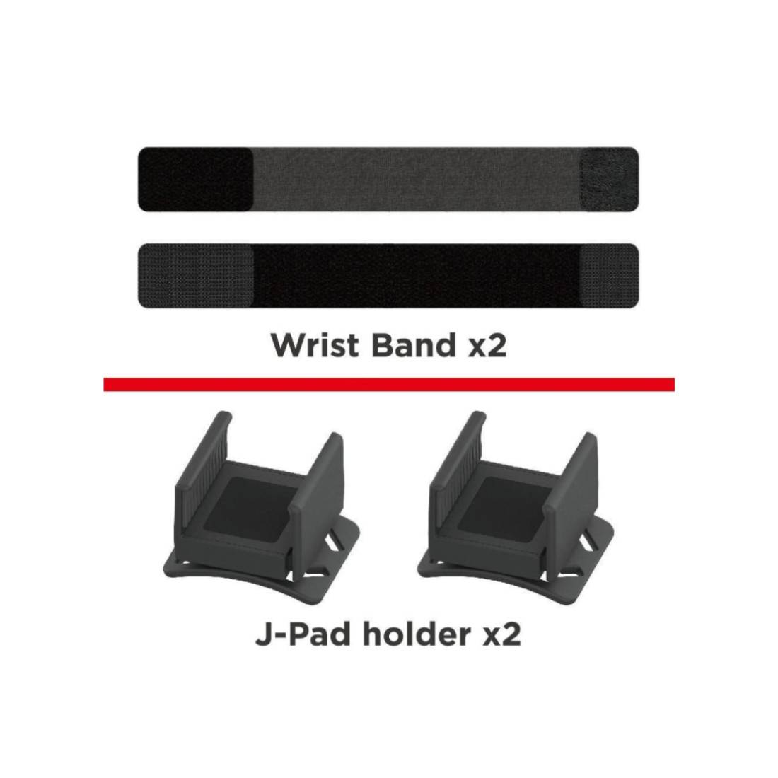 Nintendo Switch 1 / 2 Joycons With Adjustable Band Support Playing Sport Games - اكسسوارات - Store974 Electronics WLL | ستور٩٧٤ للالكترونيات ذ.م.م