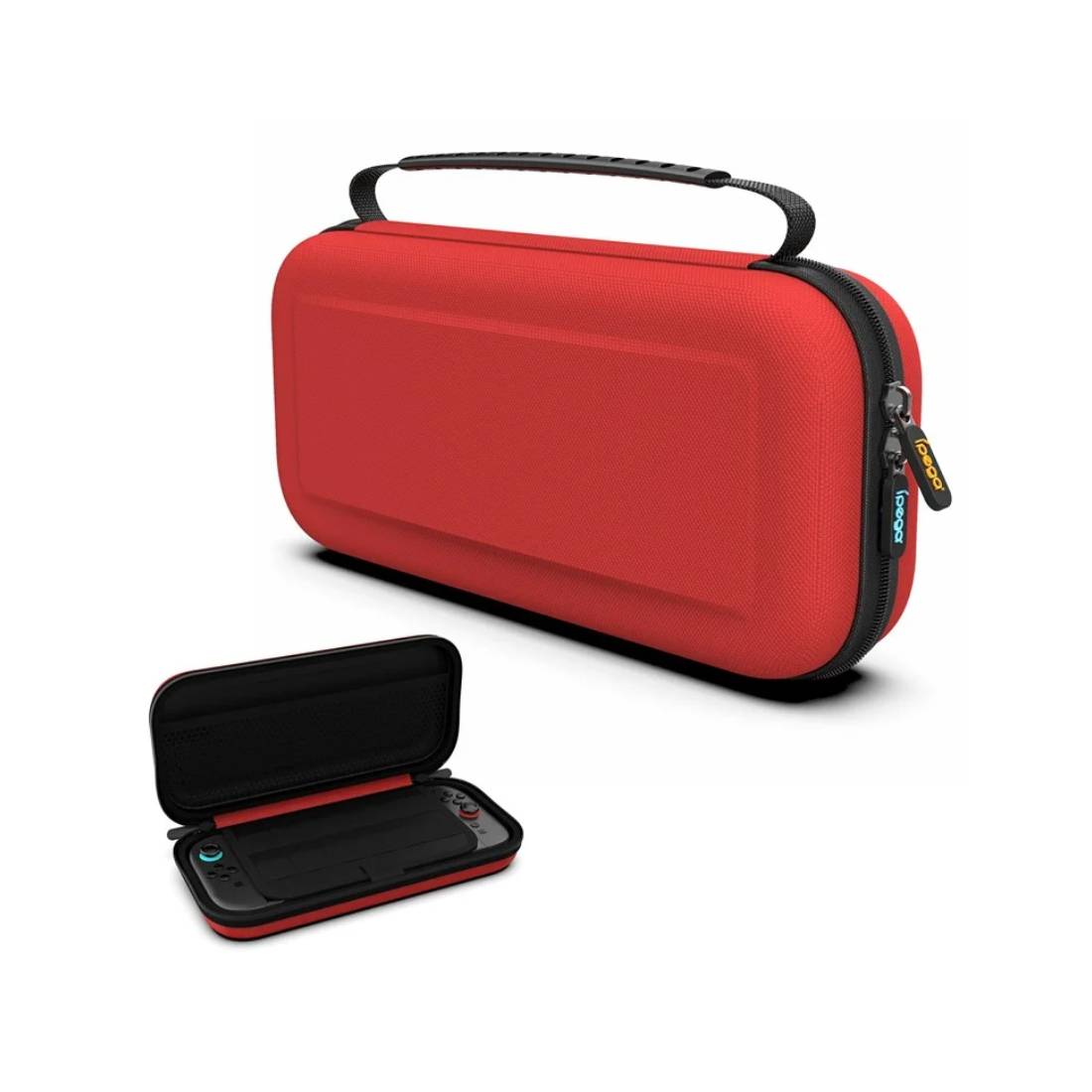 Nintendo Switch 2 EVA Travel Case - Red - اكسسوارات - Store974 Electronics WLL | ستور٩٧٤ للالكترونيات ذ.م.م