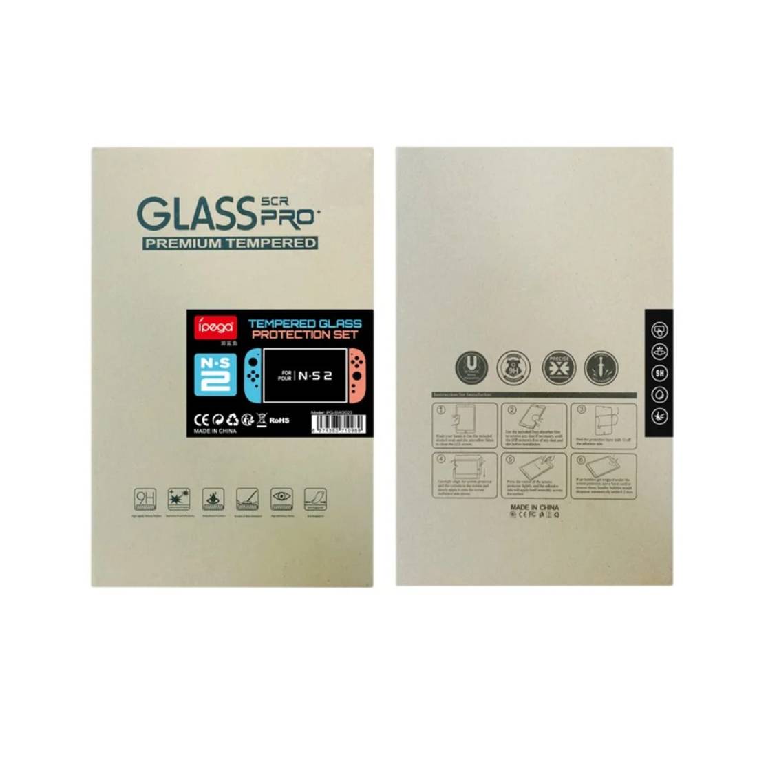 Nintendo Switch 2 Screen Protector 9H Tempered Glass Kit - اكسسوارات Nintendo Switch 2 Screen Protector 9H Tempered Glass Kit - اكسسوارات