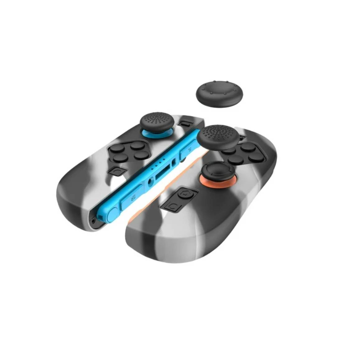 Nintendo Switch 2 Silicone Sleeve - Black/White - اكسسوارات Nintendo Switch 2 Silicone Sleeve - Black/White - اكسسوارات