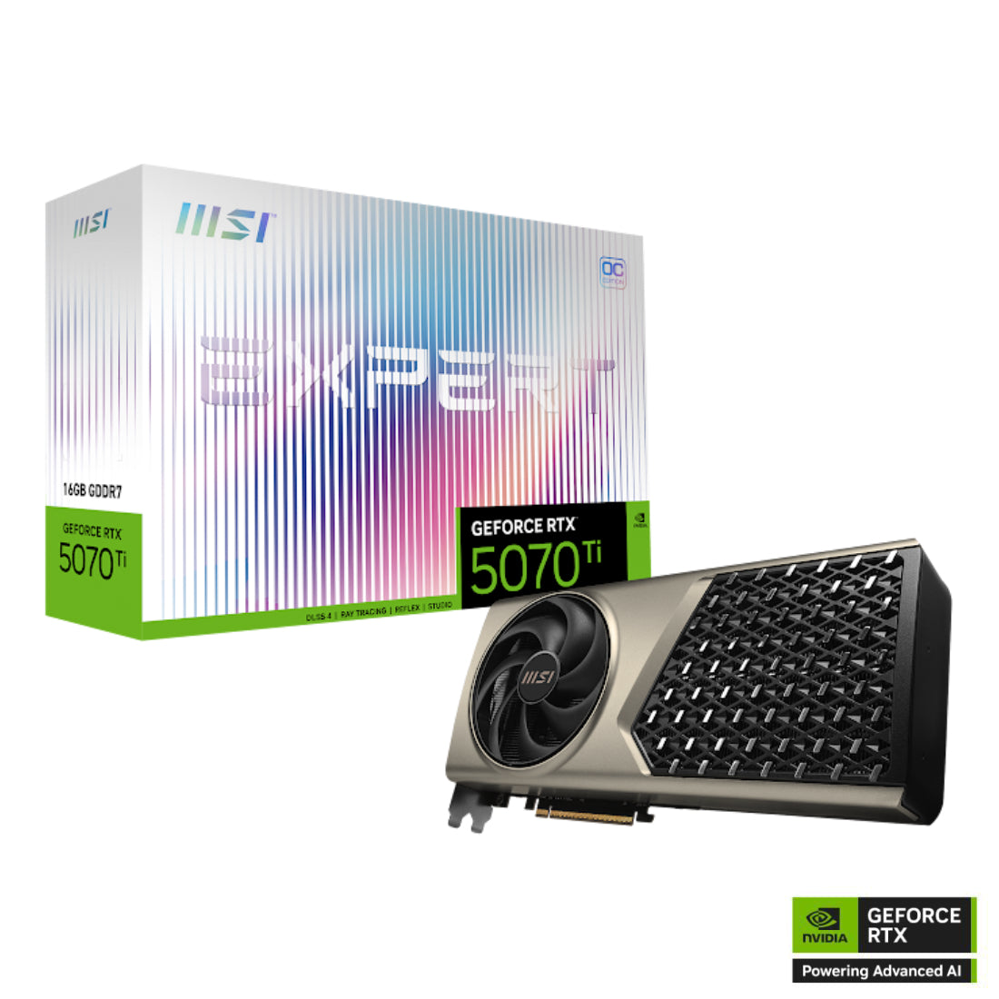 Msi GeForce RTX™ 5070 Ti 16G Expert OC Graphics Card - كرت الشاشة - Store 974 Electronics WLL  | ستور٩٧٤ للالكترونيات ذ.م.م