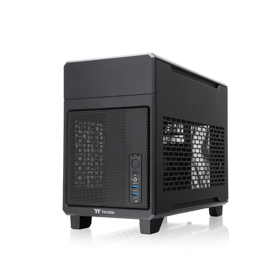 Thermaltake TR100 Mini Gaming Tower Case - Black - صnadoق