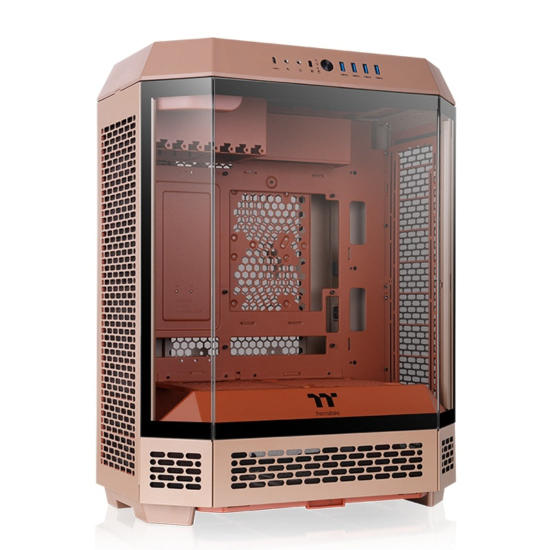 Thermaltake the Tower 600 Mid Tower Gaming Case - Gravel Sand - صnadoق Thermaltake the Tower 600 Mid Tower Gaming Case - Gravel Sand - صnadoق