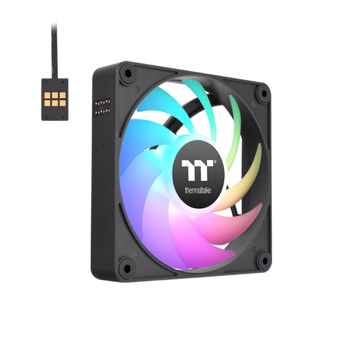 Thermaltake CT140 Ex Argb Triple Cooling Fan Kit - Black - Meroحة Tbridyd Thermaltake CT140 Ex Argb Triple Cooling Fan Kit - Black - Meroحة Tbridyd