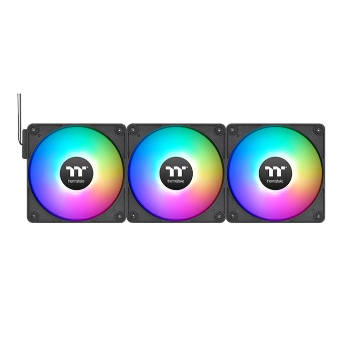Thermaltake CT140 Ex Argb Triple Cooling Fan Kit - Black - Meroحة Tbridyd