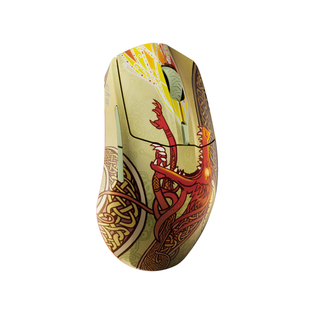 Steelseries Aerox 3 Wireless Gaming Mouse - CS2 Dragon Lore Edition - فأرة - Store 974 Electronics WLL  | ستور٩٧٤ للالكترونيات ذ.م.م