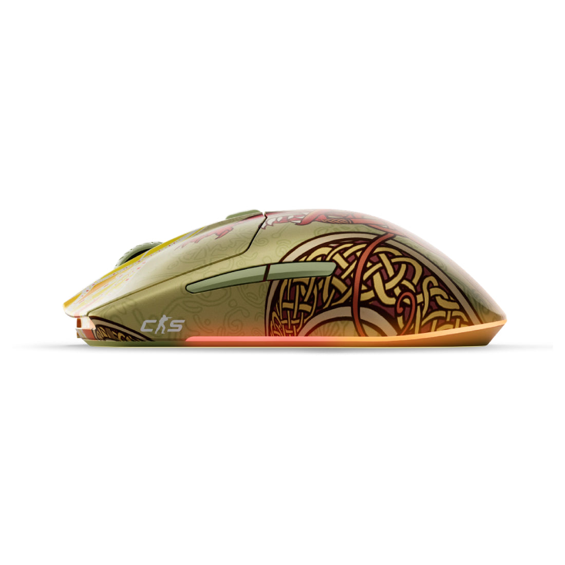 Steelseries Aerox 3 Wireless Gaming Mouse - CS2 Dragon Lore Edition - فأرة - Store 974 Electronics WLL  | ستور٩٧٤ للالكترونيات ذ.م.م
