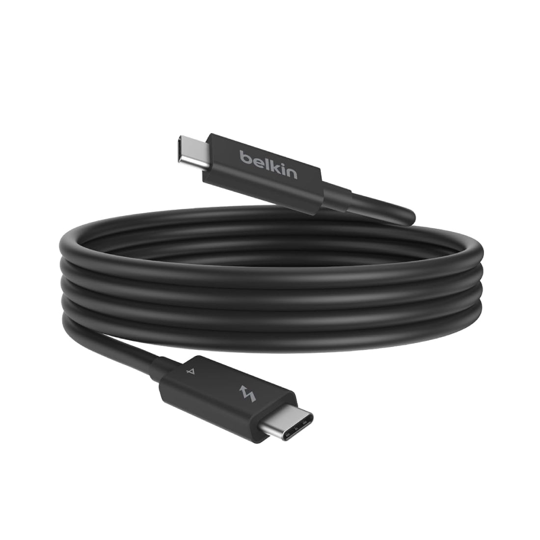 Belkin Thunderbolt 4 1M 100W كابل شحن - أسود - كabl Belkin Thunderbolt 4 1M 100W كابل شحن - أسود - كabl