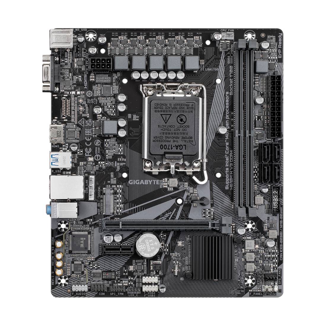 Gigabyte H610M H V3 DDR4 (rev. 1.0) Intel Motherboard - اللوحة الأم - Store 974 Electronics WLL  | ستور٩٧٤ للالكترونيات ذ.م.م