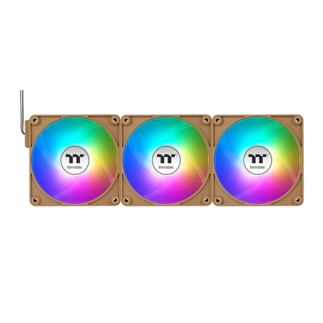 Thermaltake CT120 EX ARD ARD TRIPLE COWING FAN KIT - SAND الحصى - MEROحة TBRYDED