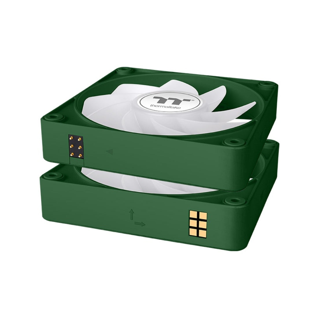 Thermaltake CT120 EX Reverse ARGB Triple Fan Kit – Racing Green - مروحة تبريد Thermaltake CT120 EX Reverse ARGB Triple Fan Kit – Racing Green - مروحة تبريد