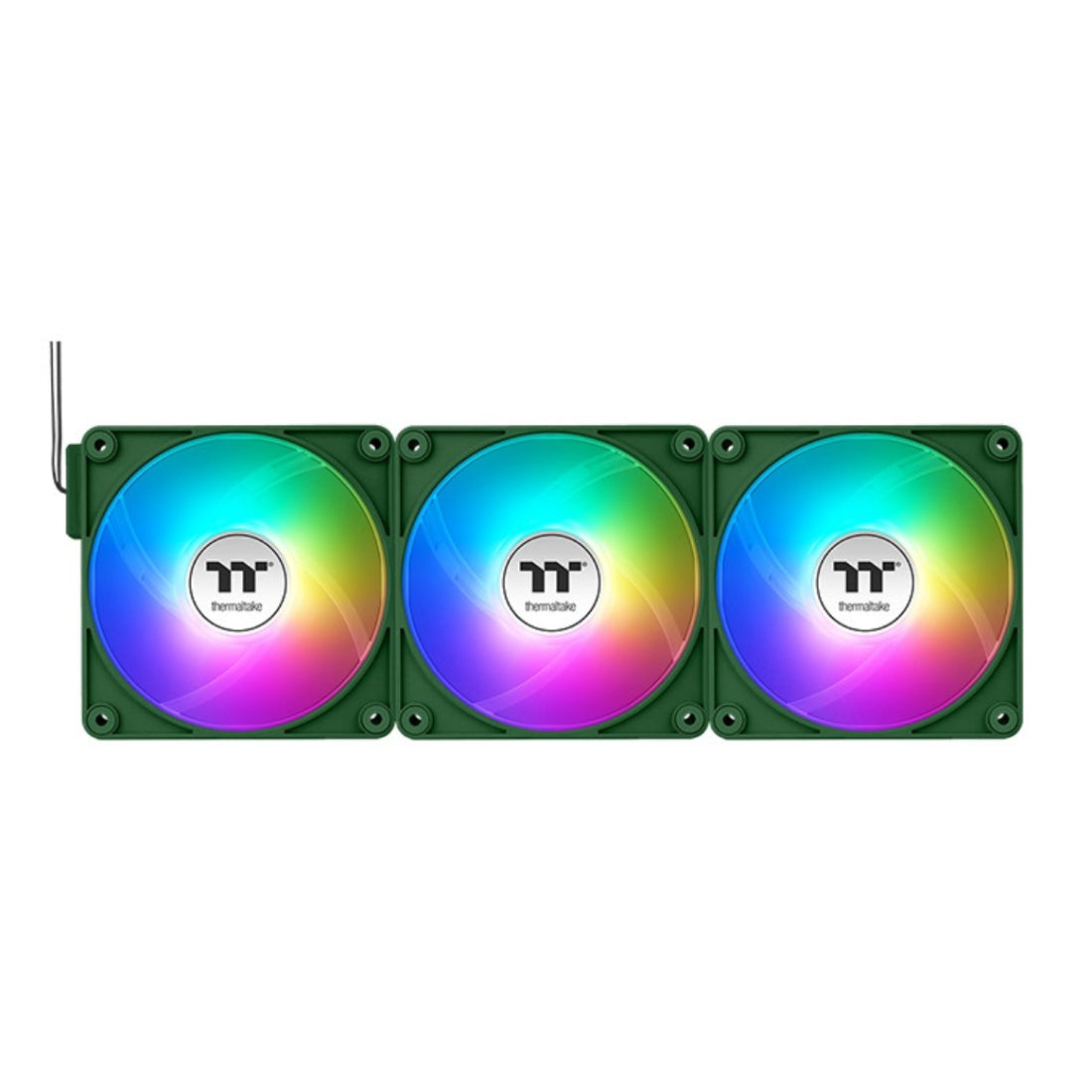Thermaltake CT120 EX ARD ARD TRIPLE COWING FAN KIT - RACING GREEN
