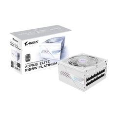 Gigabyte Aorus Elite P1000W 80+ Platinum Modular Power Supply - Ice - مزود الطاقة