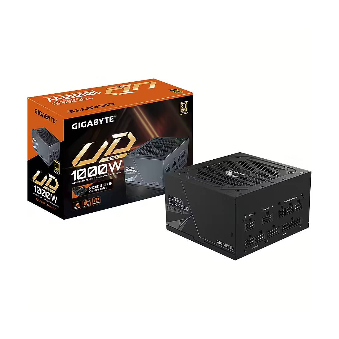 Gigabyte GP-UD1000GM 1000W 80+ Gold Fully Modular Power Supply - مزود الطاقة - Store 974 Electronics WLL  | ستور٩٧٤ للالكترونيات ذ.م.م