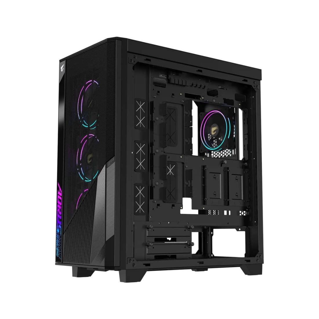 Gigabyte Aorus AC500G ATX Mid Tower Case - Black - صندوق Gigabyte Aorus AC500G ATX Mid Tower Case - Black - صندوق
