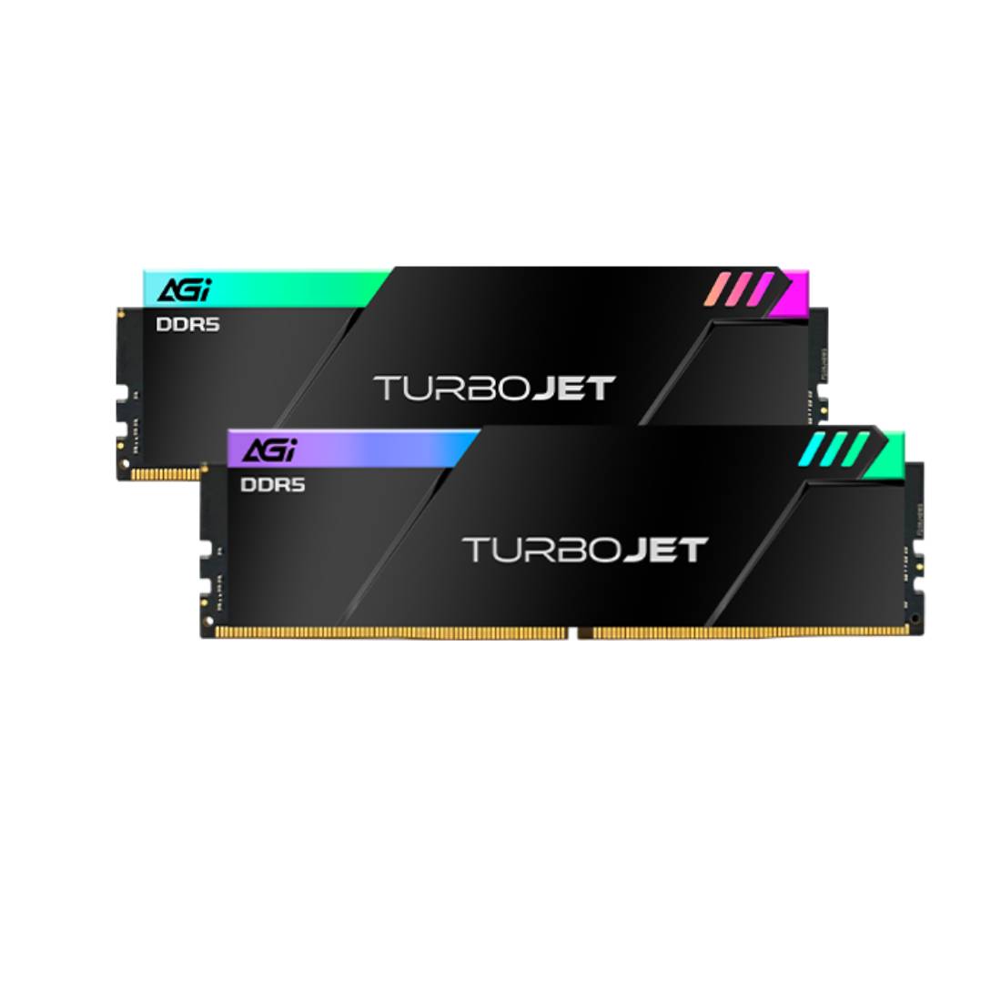 AGI Turbojet RGB 32GB (2x16GB) DDR5 6000MHz Ram - Gray - الذاكرة العشوائية - Store 974 Electronics WLL  | ستور٩٧٤ للالكترونيات ذ.م.م