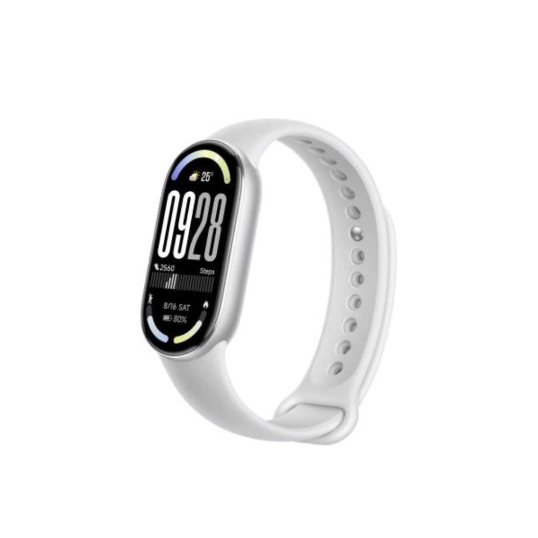 Xiaomi Smart Band 10 - Glacier Silver - ساعة - Store 974 Electronics WLL  | ستور٩٧٤ للالكترونيات ذ.م.م