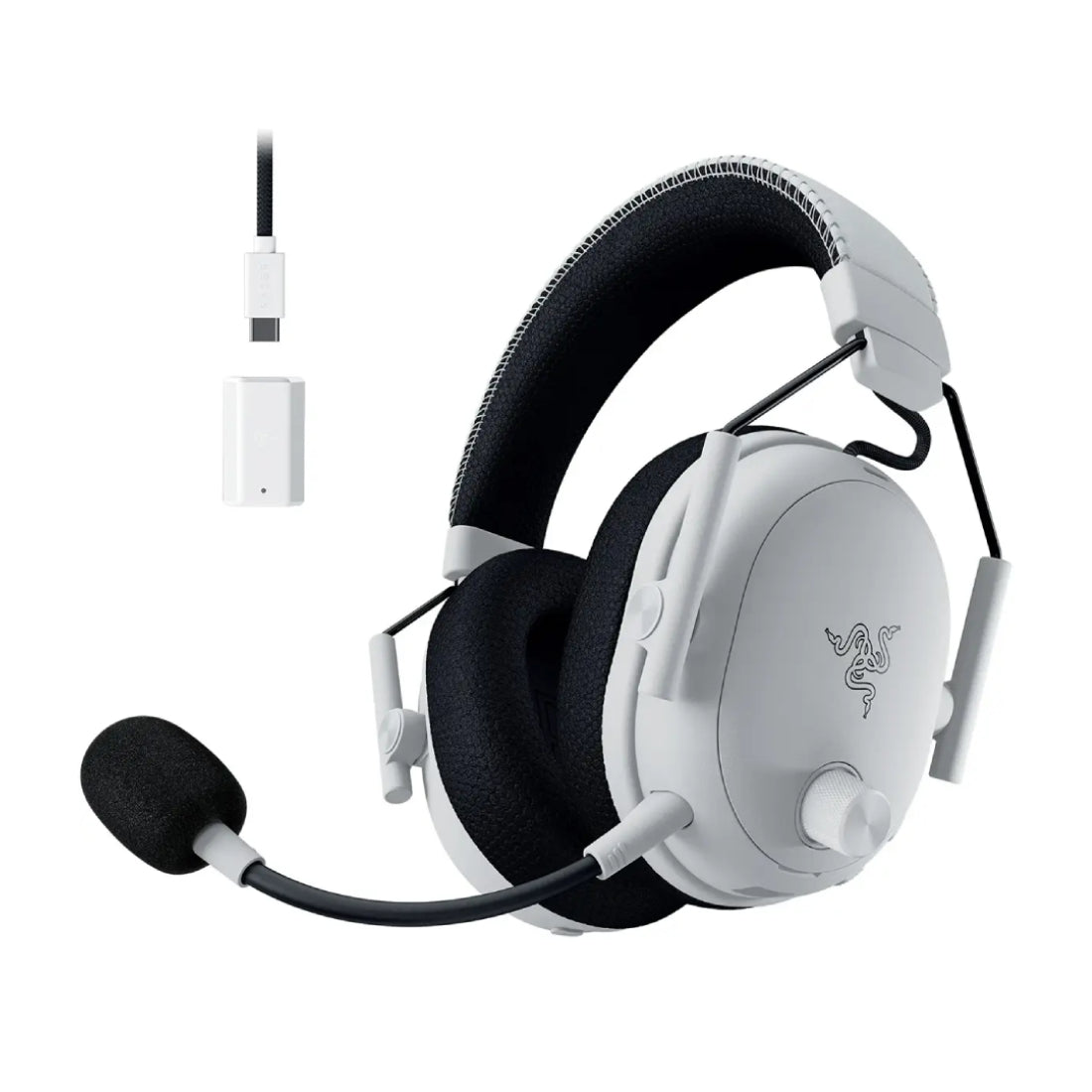 Razer BlackShark V3 Pro Gaming Headset - White - سماعة - Store 974 Electronics WLL  | ستور٩٧٤ للالكترونيات ذ.م.م