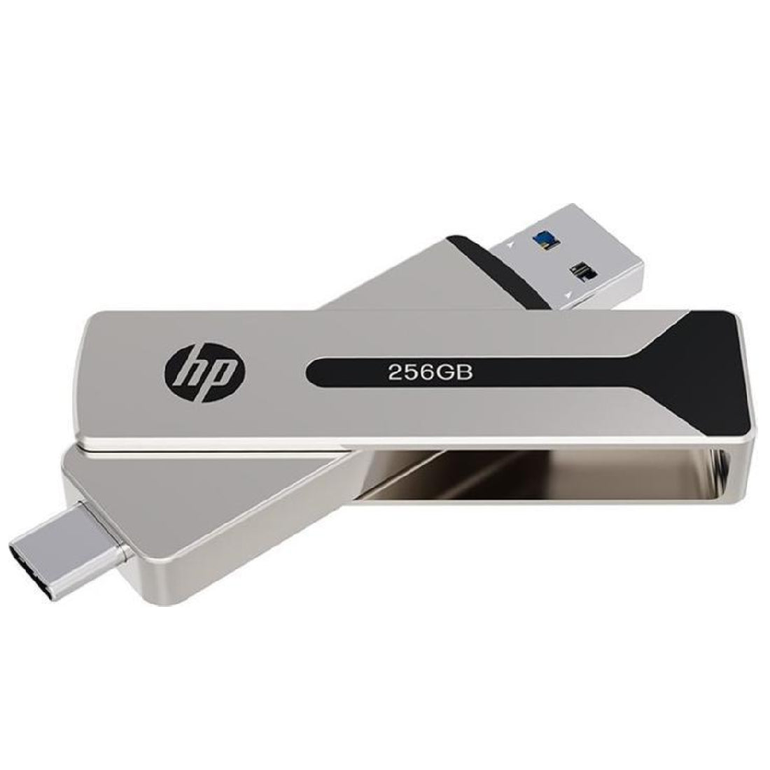 HP 256GB Solid State Grade OTG Type-C 911 Pro Flash Drive - فلاش ذاكرة HP 256GB Solid State Grade OTG Type-C 911 Pro Flash Drive - فلاش ذاكرة