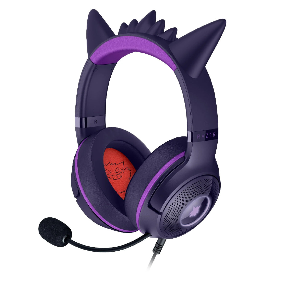 Razer Kraken Kitty V2 RGB Wired Gaming Headset - Pokémon Gengar Ed. - سماعة - Store 974 Electronics WLL  | ستور٩٧٤ للالكترونيات ذ.م.م