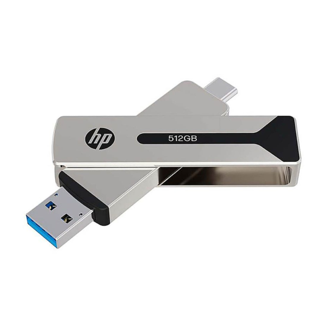 HP 512GB Solid State Grade OTG Type-C 911 Pro Flash Drive - فلاش ذاكرة HP 512GB Solid State Grade OTG Type-C 911 Pro Flash Drive - فلاش ذاكرة