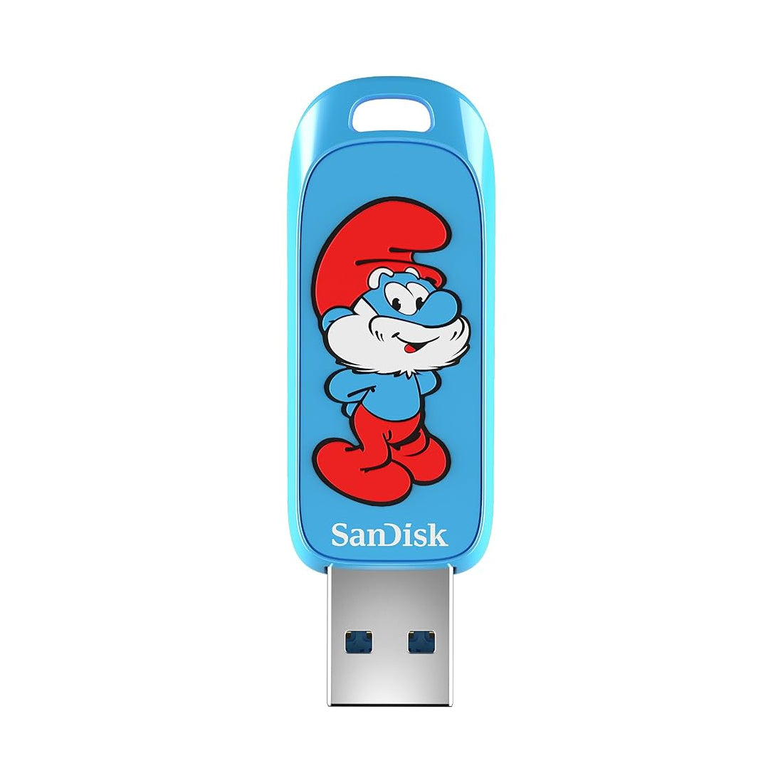 SanDisk Smurf 256GB USB Flash Drive - فلاش ذاكرة - Store 974 Electronics WLL  | ستور٩٧٤ للالكترونيات ذ.م.م