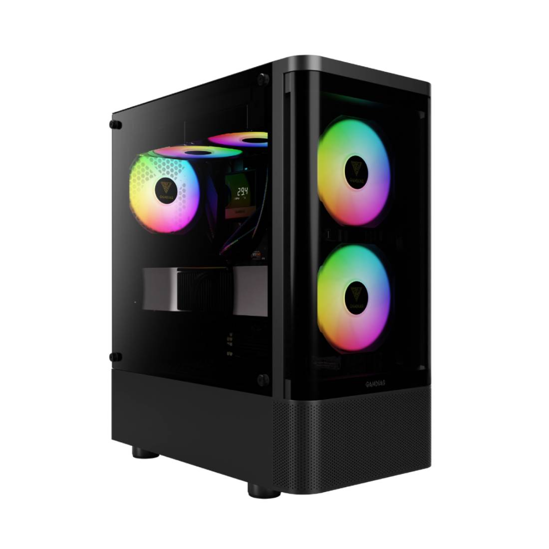 Gamdias Talos E3 CG Mid-Tower Case - صندوق Gamdias Talos E3 CG Mid-Tower Case - صندوق