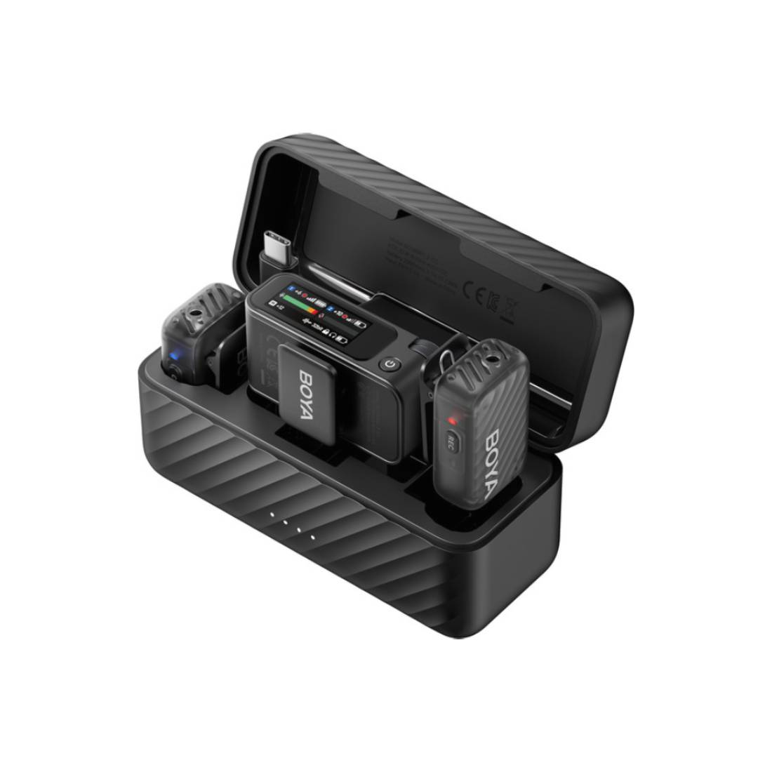 Boya: BOYAMIC 2-02 Mini Wireless Microphone - ميكروفون - Store 974 Electronics WLL  | ستور٩٧٤ للالكترونيات ذ.م.م