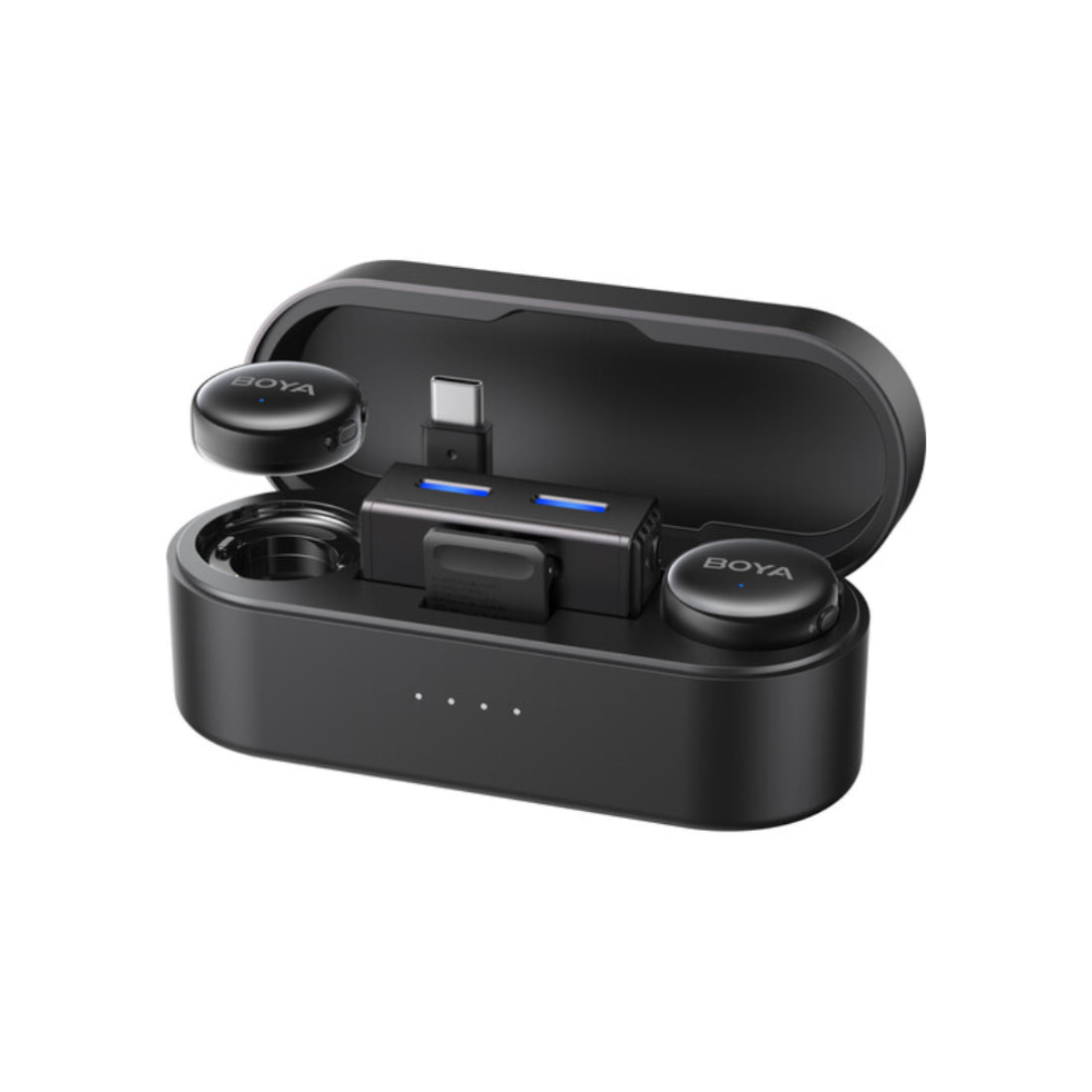 Boya: BOYALINK 3-02 Mini Wireless Microphone - ميكروفون - Store 974 Electronics WLL  | ستور٩٧٤ للالكترونيات ذ.م.م