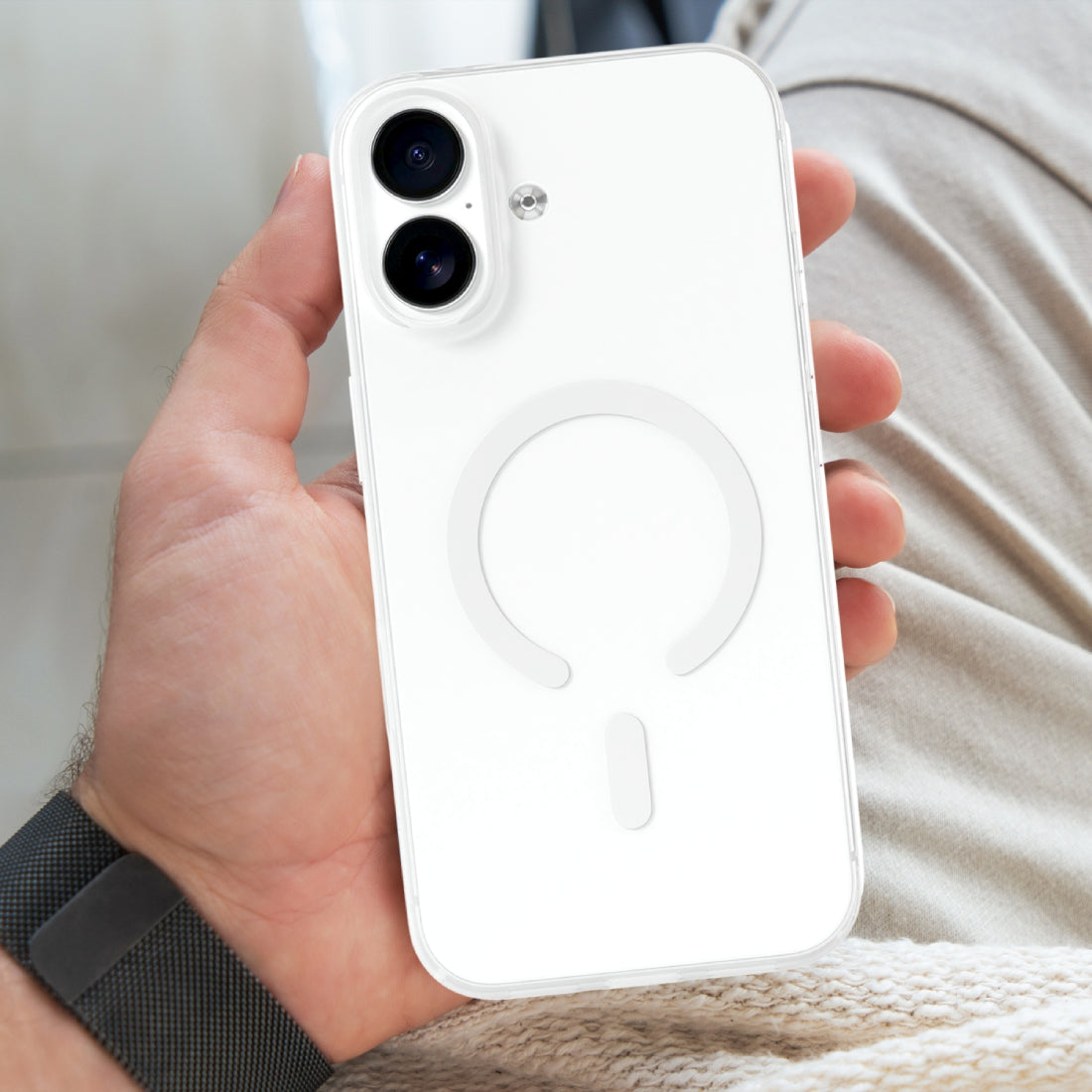 HYPHEN LUCD MagSafe Crystal Clear Case - iPhone 17 - 6.3